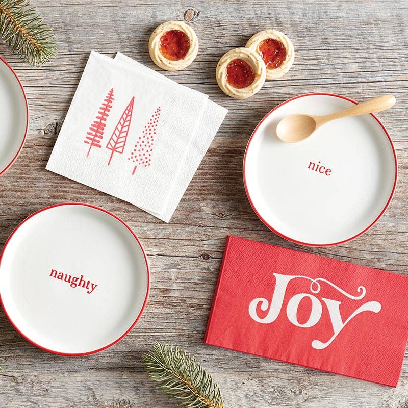 Festive Trees Cocktail Napkin - Fancy That