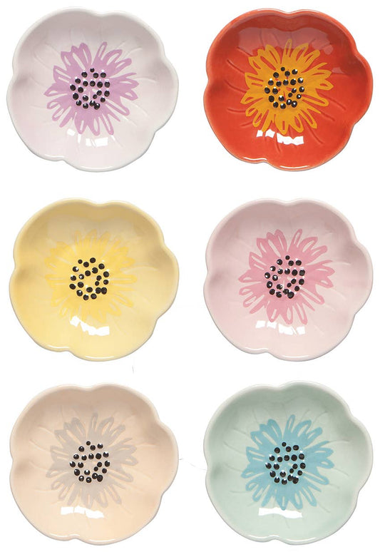 Flower Shaped Pinch Bowl - Set of 6 - Fancy That