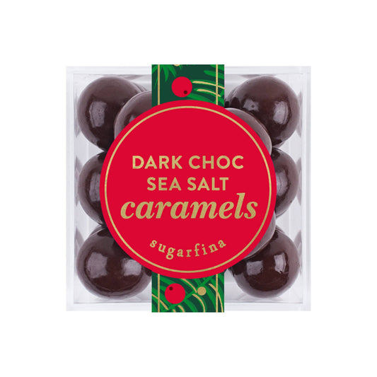 Dark Chocolate Sea Salt Caramels - Fancy That