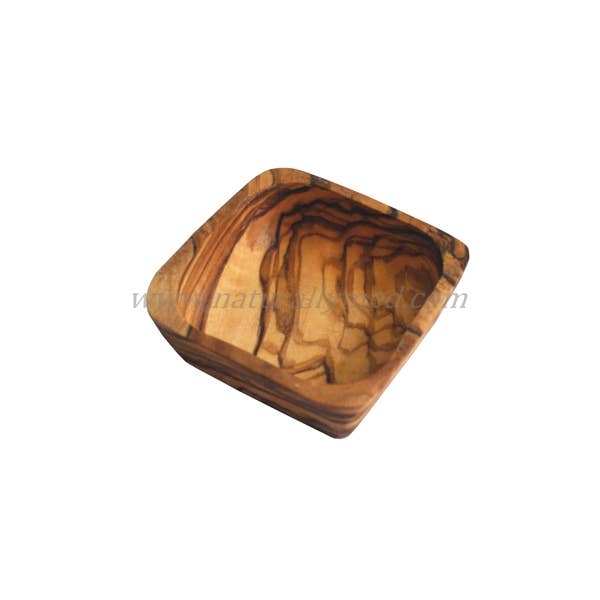 Square Olive Wood Dipping Bowl - Fancy That