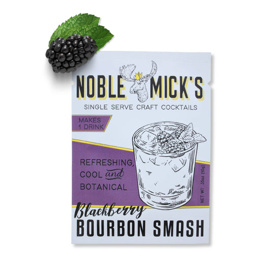 Blackberry Bourbon Smash Single Serve Cocktail - Fancy That