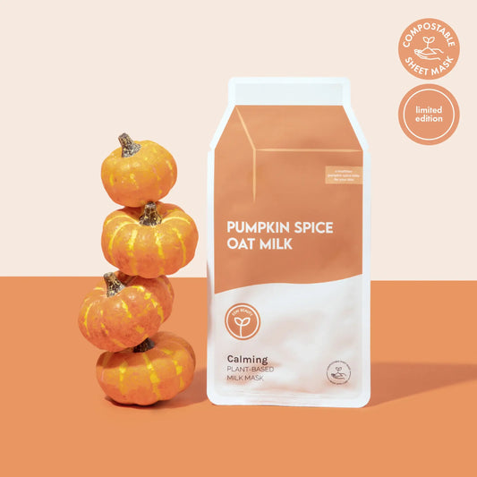Pumpkin Spice Oat Milk Calming Plant-Based Milk Mask - Fancy That