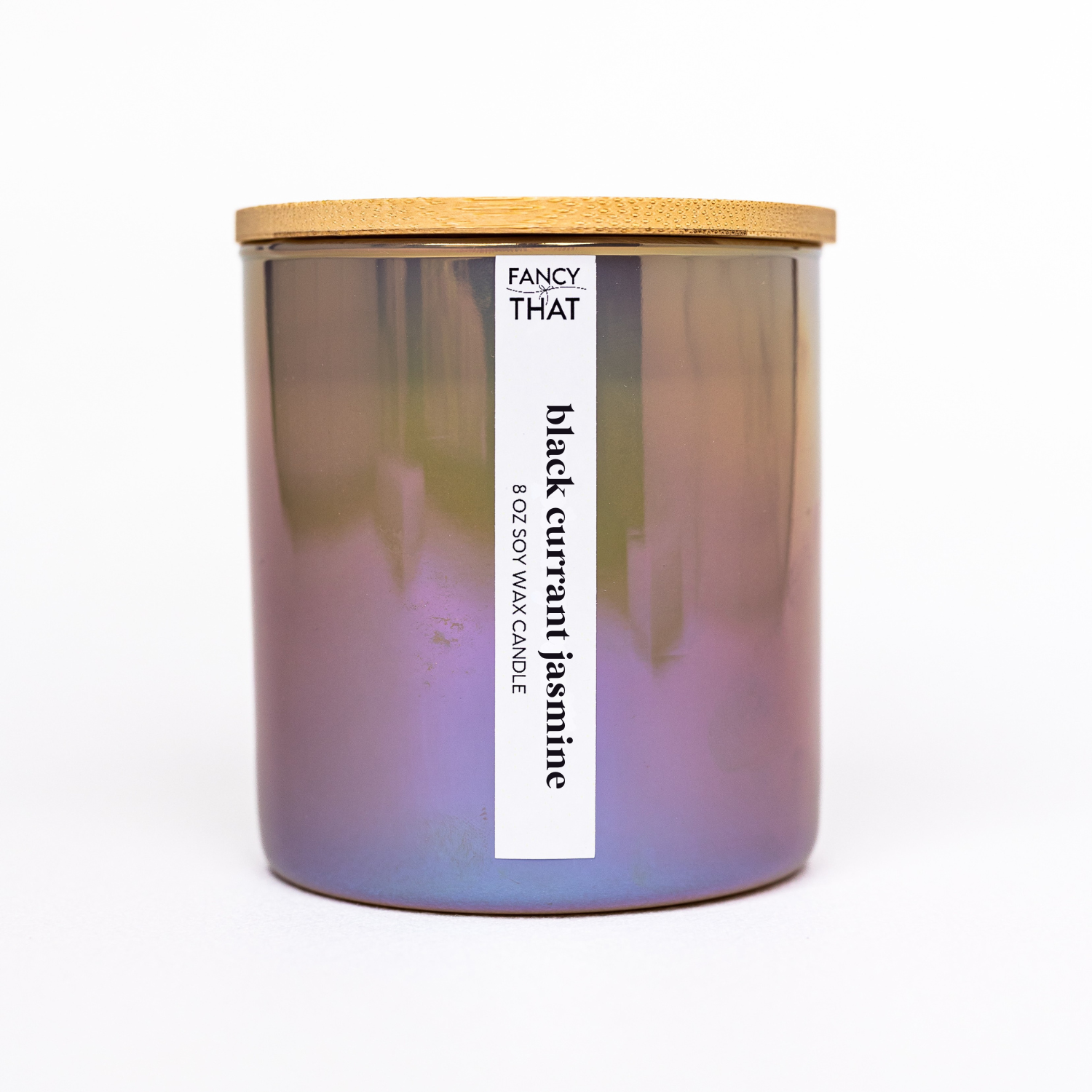 Black Currant Jasmine Candle - 8 oz - Fancy That