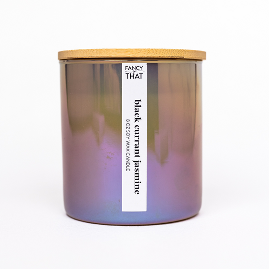 Black Currant Jasmine Candle - 8 oz - Fancy That