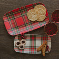 Load image into Gallery viewer, Red and White Plaid Melamine Tray Set - Fancy That
