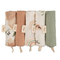 Load image into Gallery viewer, Parker 5-pc. Baby Wash Cloth Set (Pink Floral) - Fancy That
