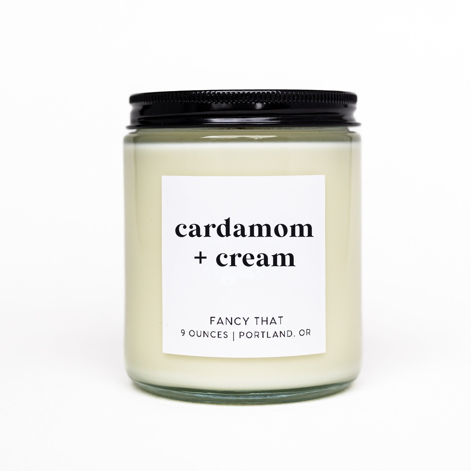 Cardamom + Cream Candle - Fancy That