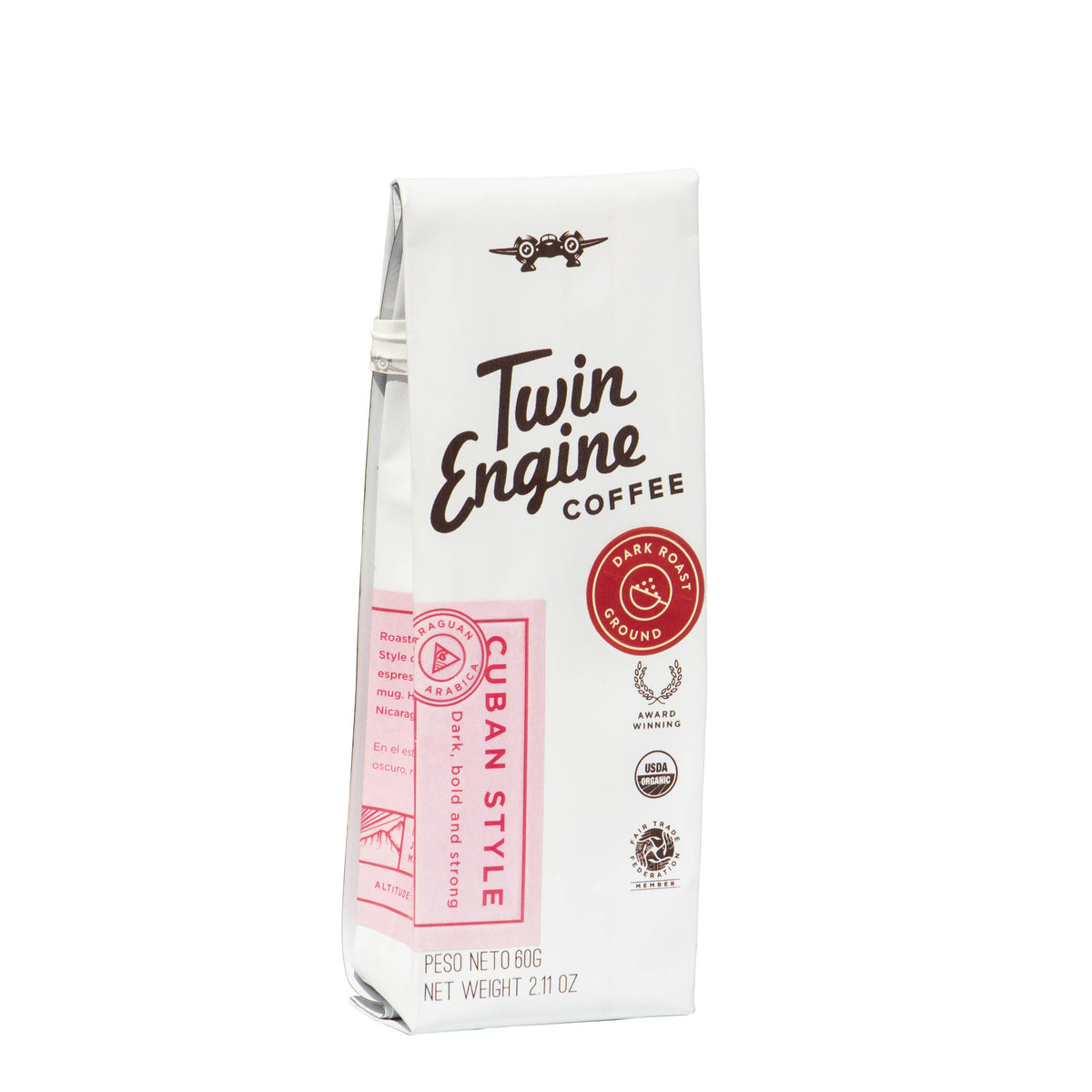 Traveler 1-Pot Organic Specialty Fair Coffee / Cuban Style: Dark Roast - Fancy That