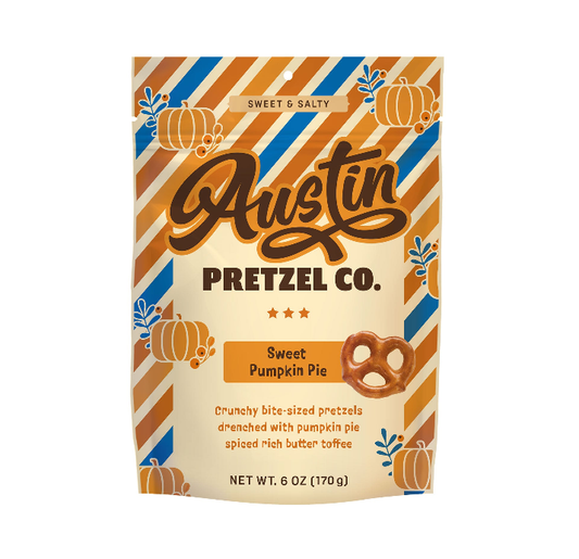 Sweet Pumpkin Pie Pretzels - Fancy That