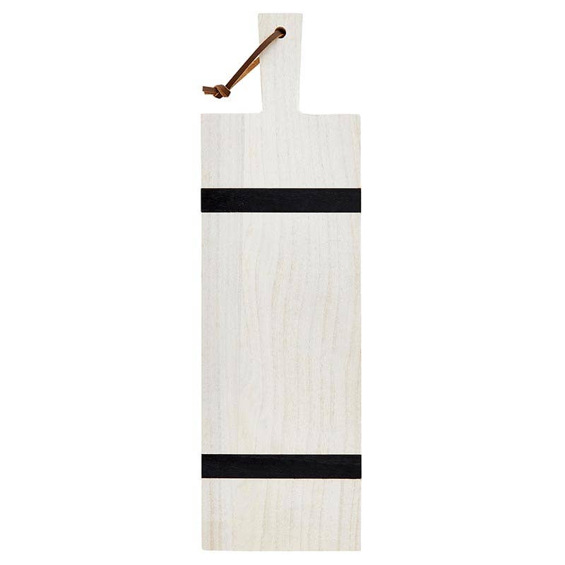 Black Stripe Charcuterie Wood Board - Fancy That