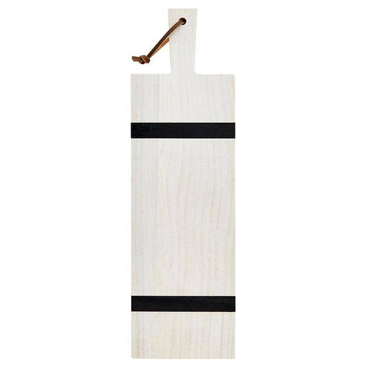 Black Stripe Charcuterie Wood Board - Fancy That