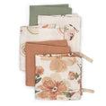 Load image into Gallery viewer, Parker 5-pc. Baby Wash Cloth Set (Pink Floral) - Fancy That
