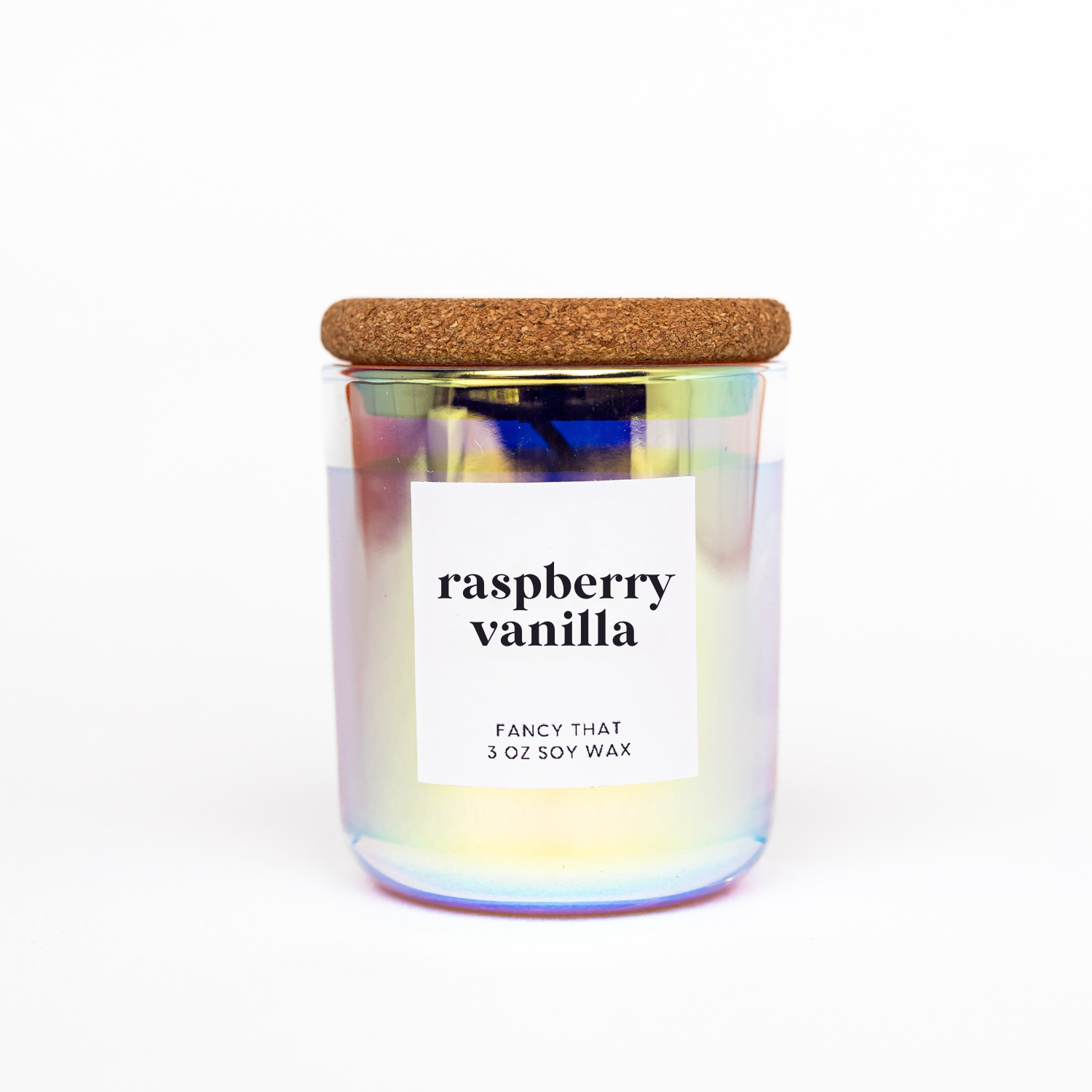 Raspberry Vanilla Candle - 3 oz - Fancy That