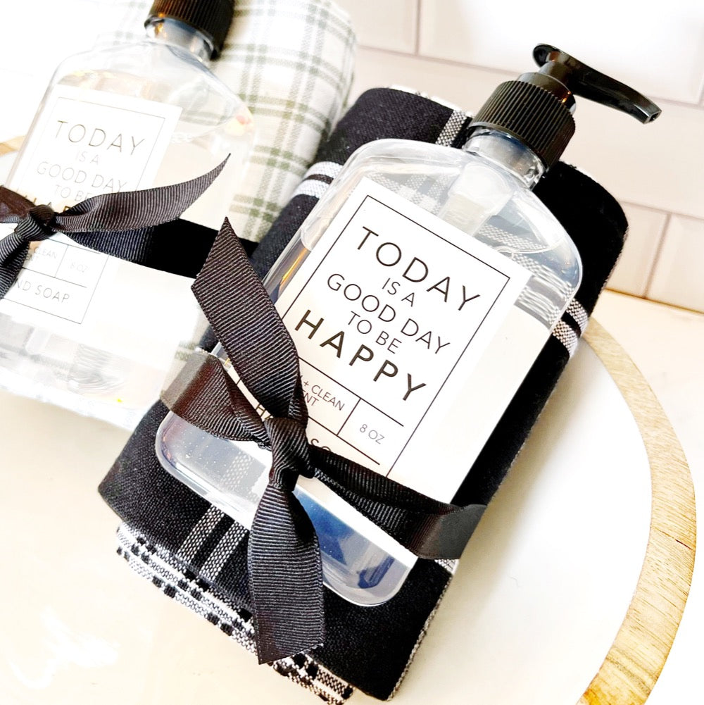 Hand Soap and Towels Set - Fancy That