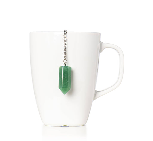Green Aventurine Tea Infuser - Fancy That