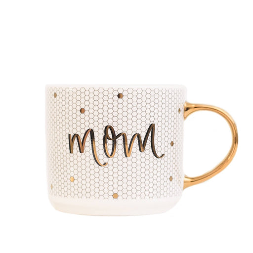 Mom Gold Tile Coffee Mug - Fancy That