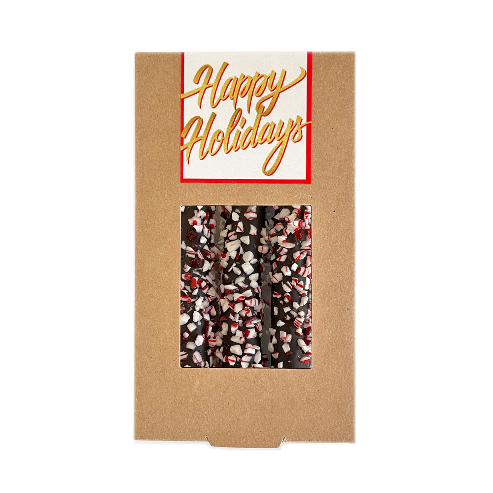 Holiday Chocolate Covered Pretzels - Fancy That