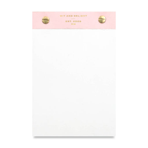 Pink Desktop Notepad - Fancy That