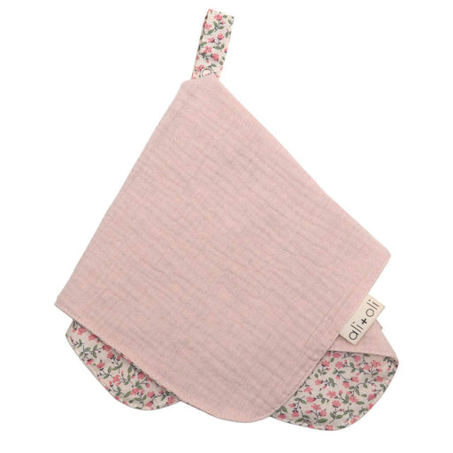 Pacifier Blanket Holder (Pink/Flowers) - Fancy That