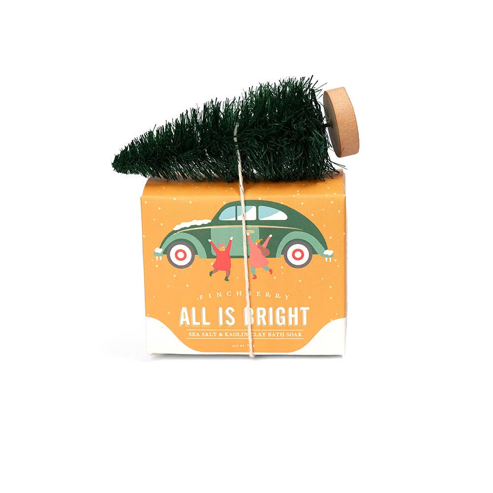 All is Bright – Clay & Salt Soak - Holiday Stocking Stuffers - Fancy That