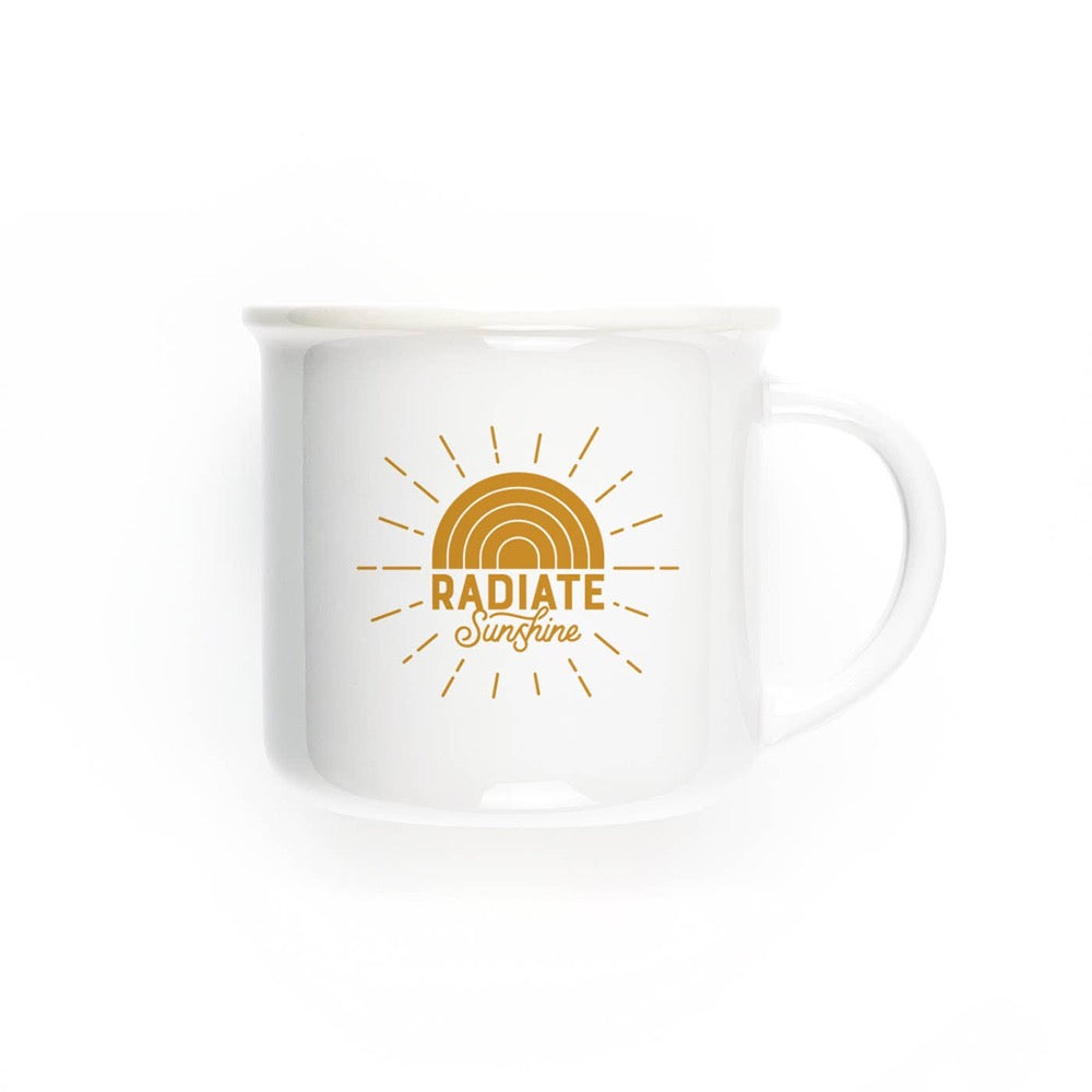 Radiate Sunshine Ceramic Mug - Fancy That