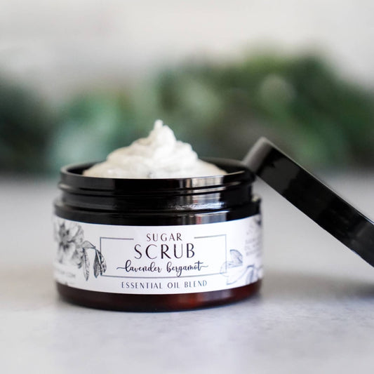 Lavender Bergamot Sugar Scrub - Fancy That