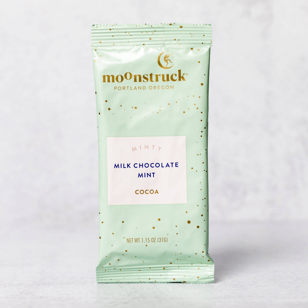 Mint Milk Chocolate Hot Cocoa -  Single Serving Pouch - Fancy That
