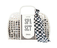Load image into Gallery viewer, Linen & Black Spa Set - Fancy That

