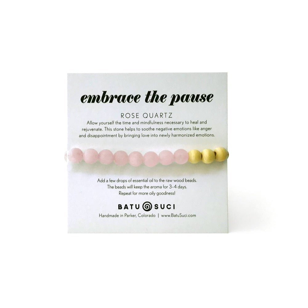 Embrace the Pause Diffuser Bracelet - Fancy That