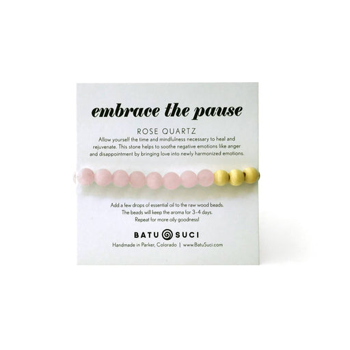 Embrace the Pause Diffuser Bracelet - Fancy That