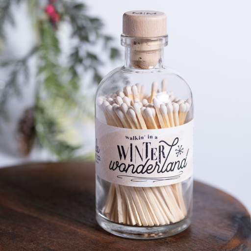 Vintage Apothecary Christmas Winter Wonderland Matches - Fancy That