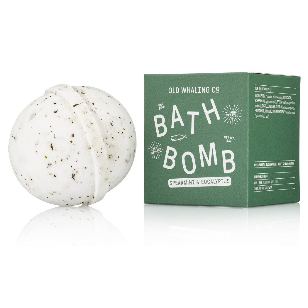 Spearmint + Eucalyptus Bath Bomb - Fancy That