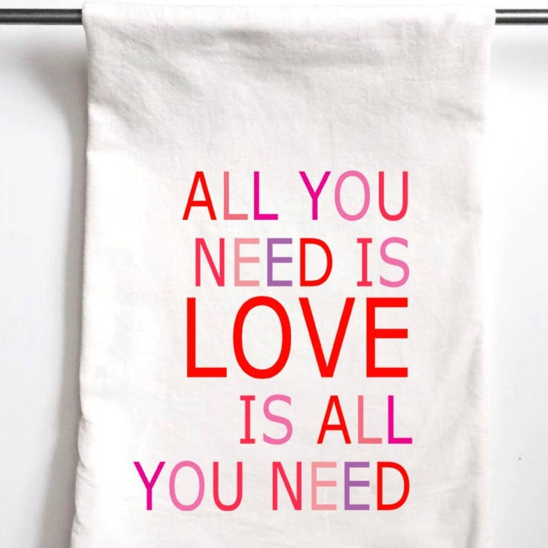 Love is All You Need Towel - Fancy That