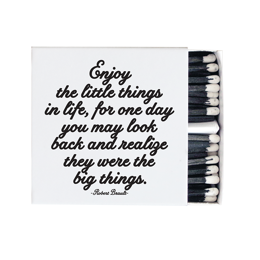 Enjoy The Little Things Matches - Fancy That