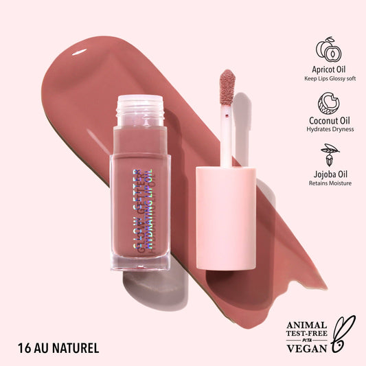 Glow Getter Hydrating Lip Oil - Au Naturel - Fancy That