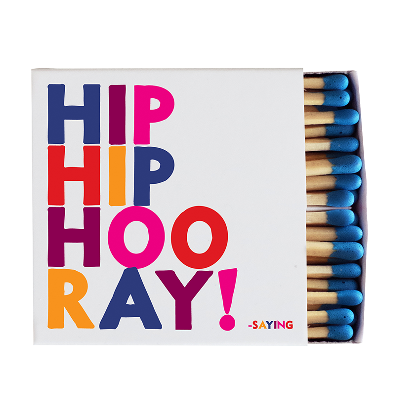 Hip Hip Hooray Matches - Fancy That