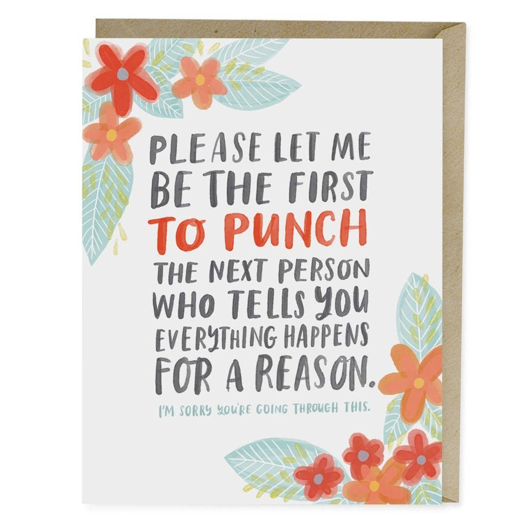 Everything Happens for a Reason Empathy Card - Fancy That