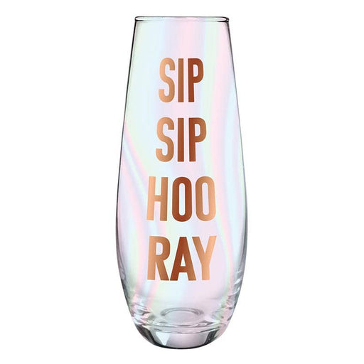 Sip Sip Hooray Glass - Fancy That