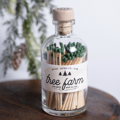 Vintage Apothecary Christmas Tree Farm Matches - Fancy That