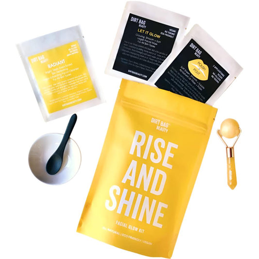 Facial Gift Set- Facial Mask, Scrub, Lip, Bowl, Roller - Fancy That