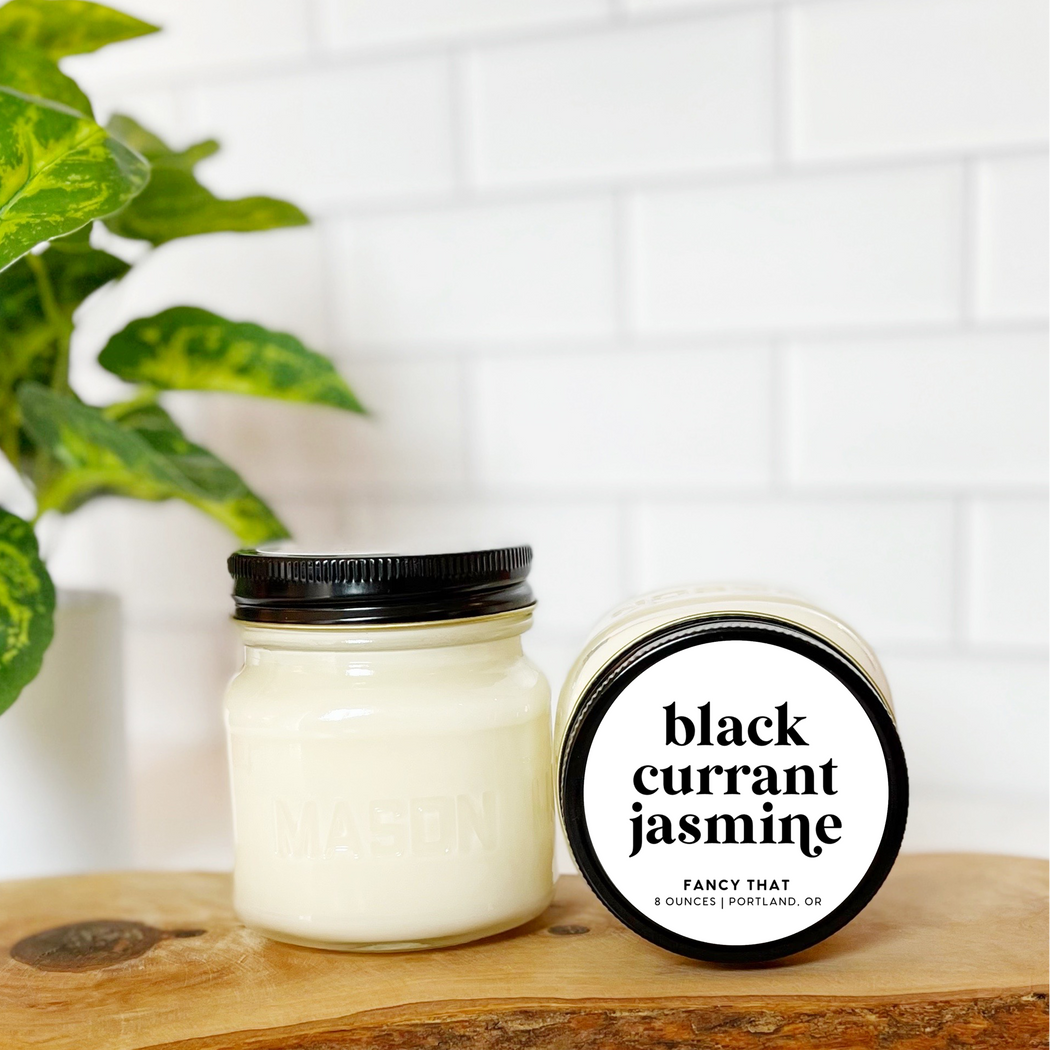 Black Currant Jasmine Candle - Fancy That