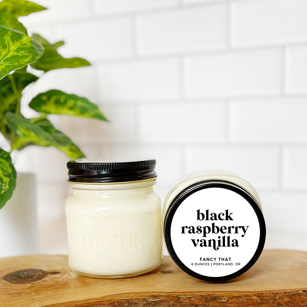Black Raspberry Vanilla Candle - Fancy That