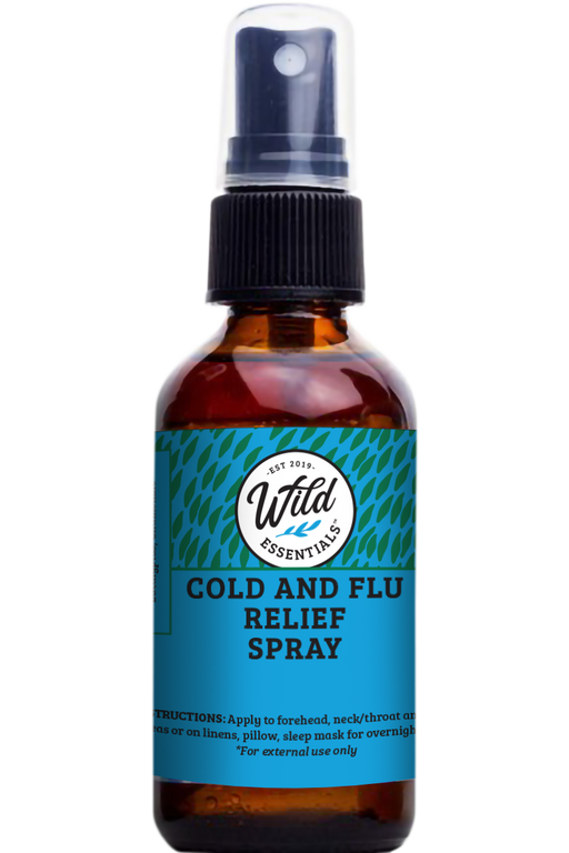 "Cold and Flu Relief" Essential Oil Spray - 2 oz - Fancy That