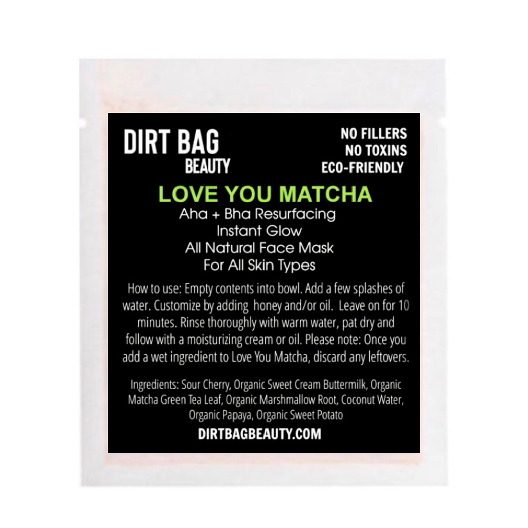 Love You Matcha Face Mask - Fancy That