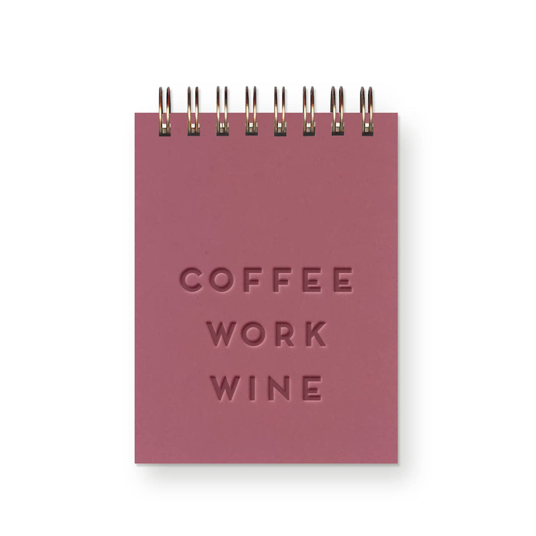 Coffee Work Mini Notebook - Fancy That