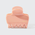Load image into Gallery viewer, Recycled Plastic Puffy Cloud Clip 1pc - Rosewood - Fancy That
