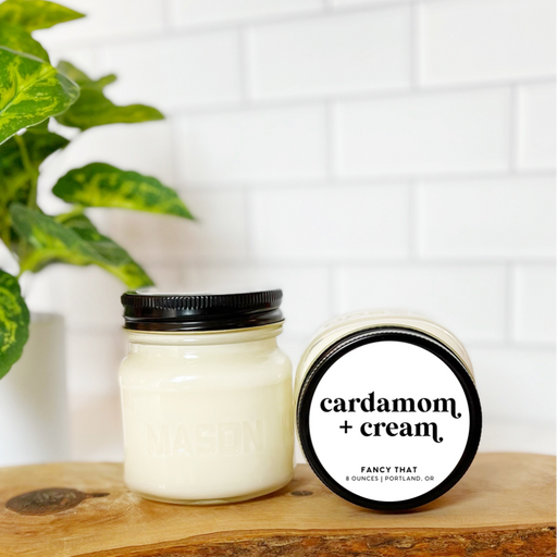 Cardamom + Cream Candle - Fancy That