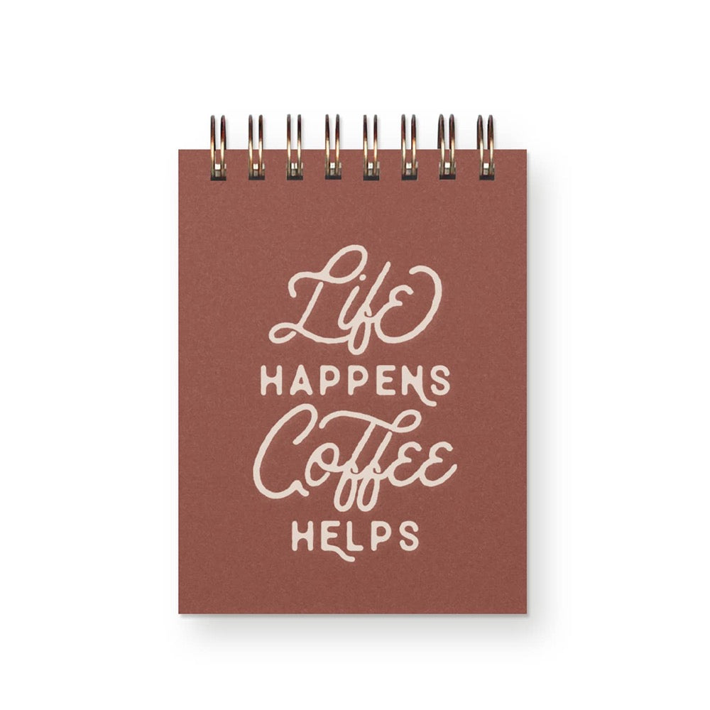 Life/Coffee Mini Notebook - Fancy That