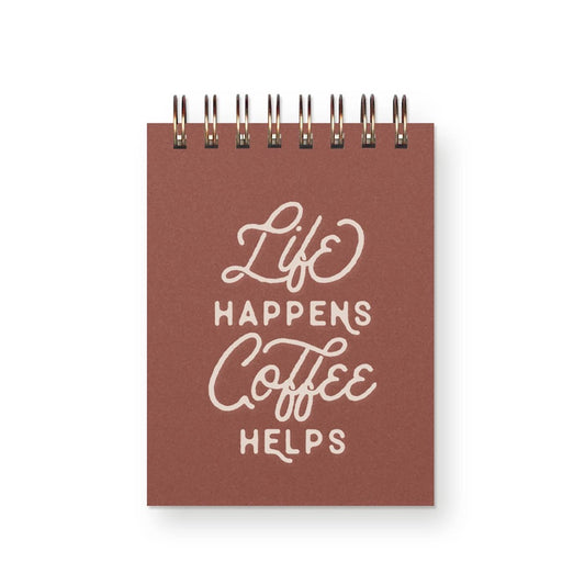 Life/Coffee Mini Notebook - Fancy That