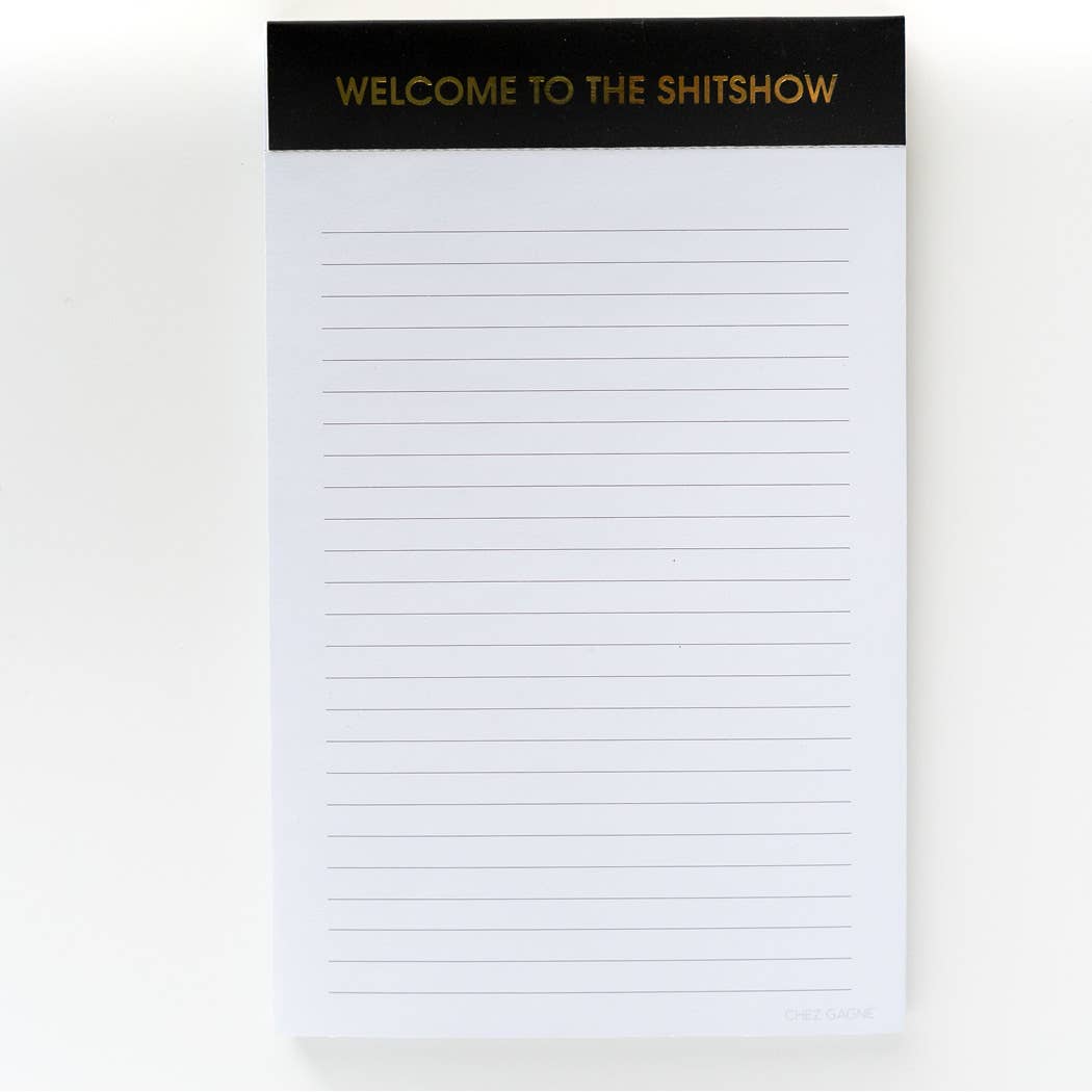 Welcome to the Shitshow Notepad - Fancy That